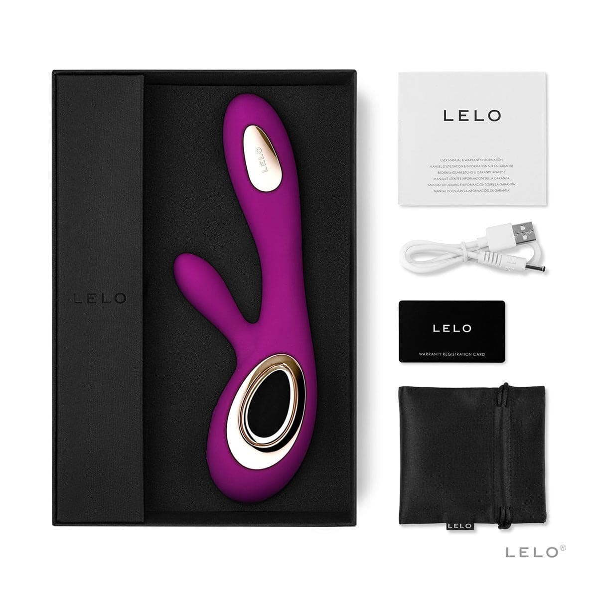 Lelo Soraya Wave Rabbit Máy Mát Xa Âm Đạo Cao Cấp Lelo Soraya Wave Rabbit Máy Mát Xa Âm Đạo Cao Cấp