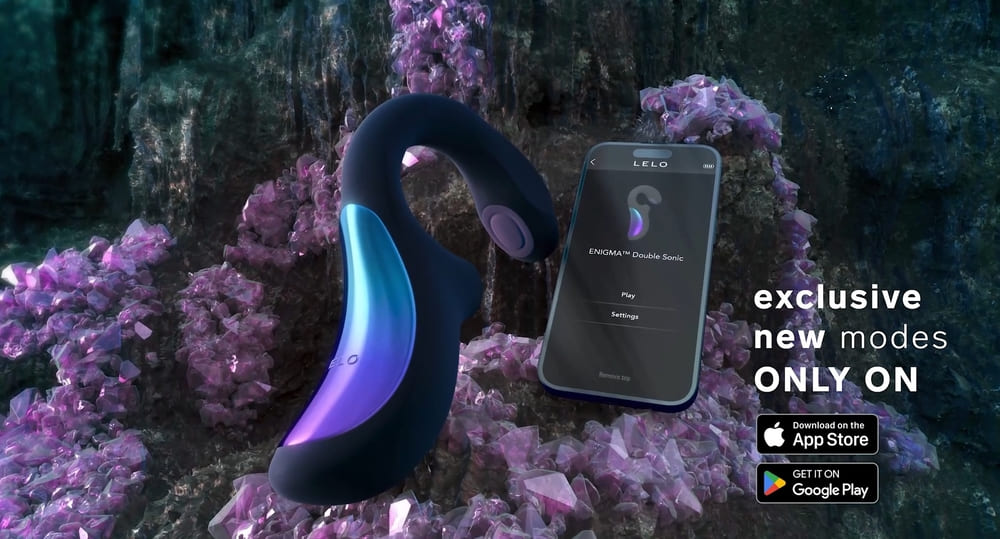 Lelo Enigma Double Sonic máy bú mút âm đạo cao cấp điều khiển qua App Lelo Enigma Double Sonic máy bú mút âm đạo cao cấp điều khiển qua App